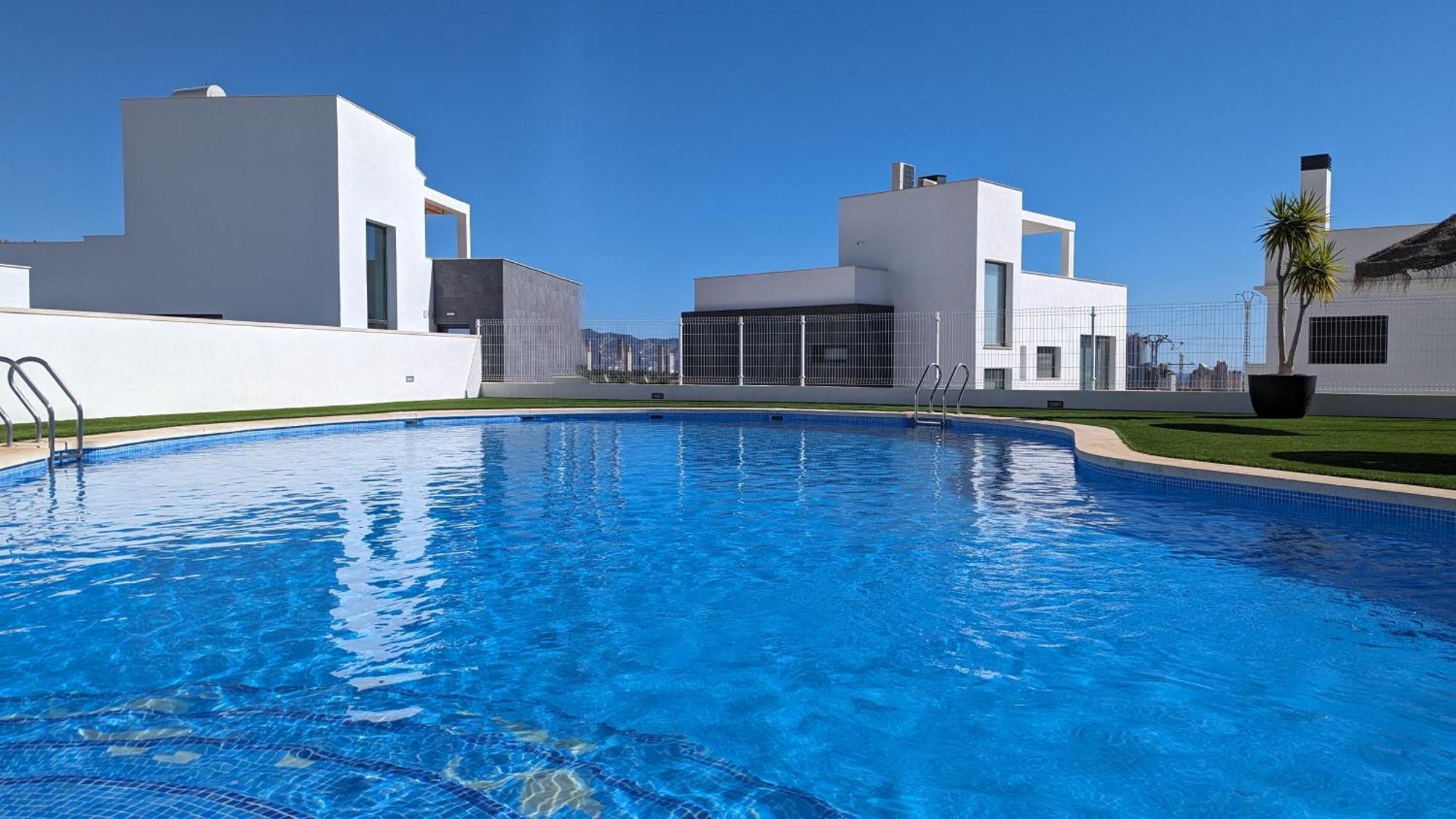 Panoramic Luxury Sea View House Villa Finestrat Exteriör bild